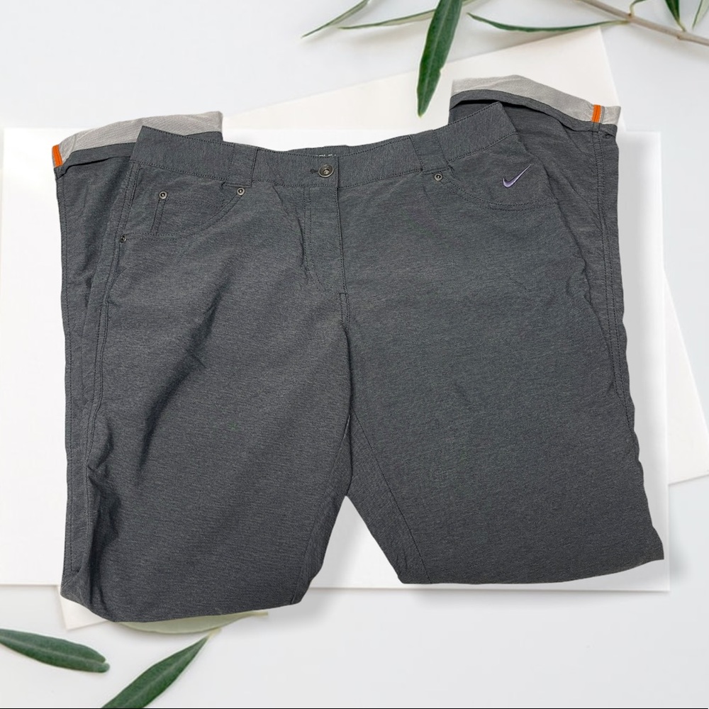 Nike golf sport gray pants sz 10 medium
